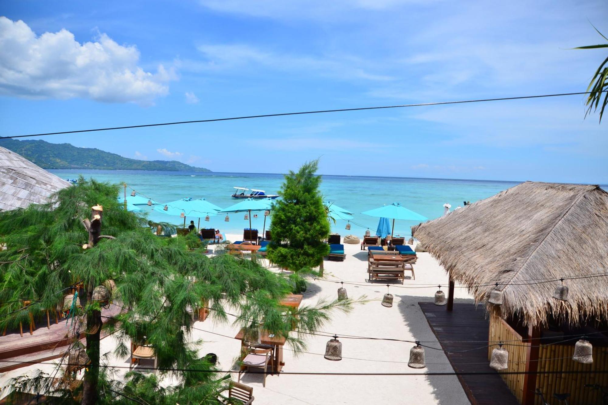 Pesanggerahan Sapari Family Gili Air Bagian luar foto